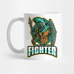 MMA Fighter Spartan Warrior Mug